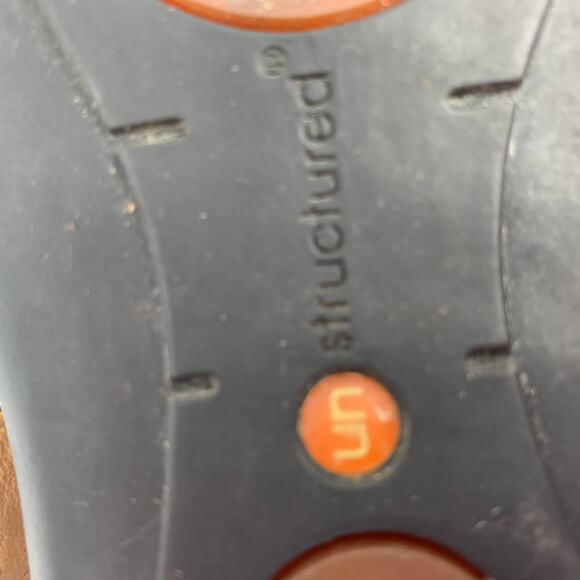 Clarks Unstructured Sandals UnDrizzel Thong Leathe - Picture 7 of 8